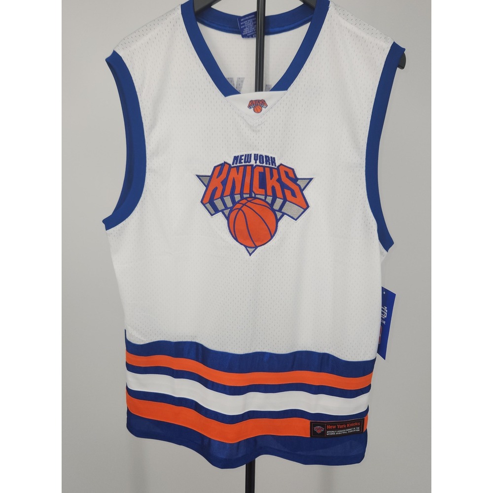Ultra Game NBA New York Knicks Mesh Basketball Jersey Muscle Tank White Large